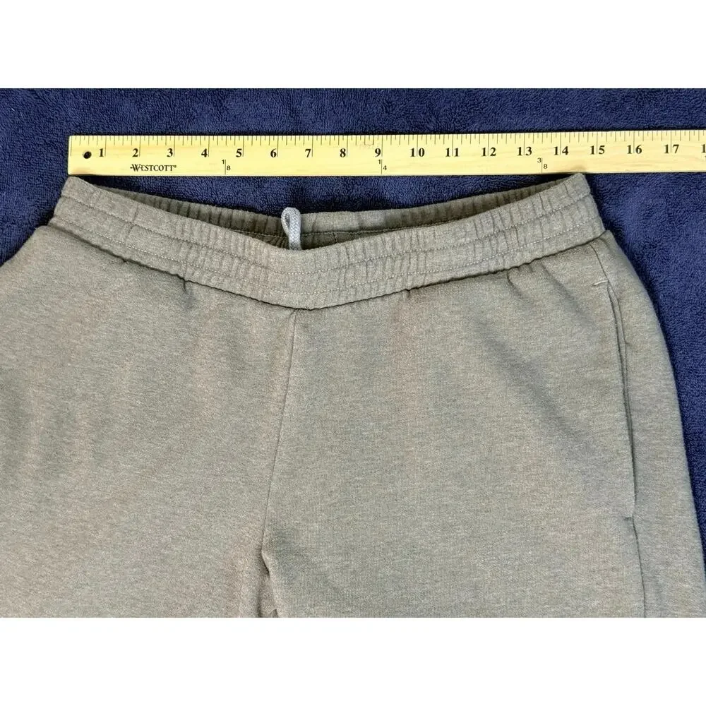 The North Face Mens Medium Grey Fleece Joggers Sweatpants Gorpcore Hiking